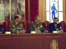 El director general de Política de Defensa, preside la clausura del primer curso de desminado humanitario, desarrollado en el centro internacional de desminado (CIS) de la academia de ingenieros de Hoyo de Manzanares, Madrid