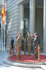 SM el Rey, SAR el Principe de Asturias y el ministro de Defensa reciben honores en el Ministerio de Defensa