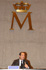 José Bono, ministro de Defensa, durante la clausura de la IV jornadas CERES en la Fábrica Nacional de Moneda y Timbre