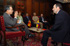 José Bono, ministro de Defensa, se entrevista con el presidente de la República de Colombia, Álvaro Uribe, en la sede de la Presidencia. Bogotá Colombia