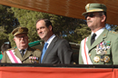 José Bono ha presidido hoy los actos que con motivo de la festividad de la Inmaculada Concepción, Patrona del Arma de Infantería, ha celebrado la Brigada de Infantería Ligera 'Rey Alfonso XIII' II de La Legión en la base 'Álvarez de Sotomayor' (Viator, Al