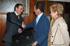 La vicepresidenta del Gobierno, Maria Teresa Fernández de la Vega y los ministros de Defensa, José Antonio Alonso y José Bono, en el intercambio de Cartera