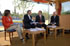 El ministro de Defensa, José Antonio Alonso, durante la entrevista de TVE en Sevilla