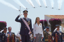 El acto concluyó con un desfile aéreo y terrestre y el homenaje a los que dieron su vida por España.