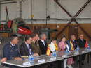 Ceremonia de relevo que ha tenido lugar hoy en la Base Aérea de Siauliai