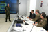 El teniente general Alvarez del Manzano, comandante  del mando de operaciones, solicita permiso para iniciar la videoconferencia con los contingentes desplegados en la zona de operaciones