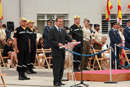 José Antonio Alonso, ministro de Defensa, durante su intervención en el día institucional de la Unidad Militar de Emergencias UME