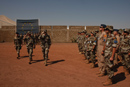 El JEMAD pasa revista a las tropas destacadas en el Chad