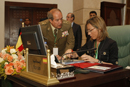 La ministra de Defensa, Carme Chac&oacute;n, ha asistido hoy en Tr&iacute;poli a la Reuni&oacute;n de Ministros de Defensa de la Iniciativa 5+5