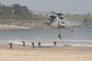 Exhibici&oacute;n Aeronaval en la Segunda Playa de El Sardinero