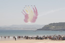Exhibici&oacute;n Aeronaval en la Segunda Playa de El Sardinero