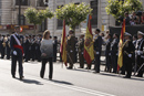 La ministra de Defensa Carme Chac&oacute;n pasa revista a la Fuerza