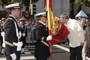Ciudadanos de Cantabria jurando Bandera