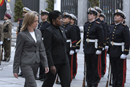 Visita oficial de la ministra de Defensa de la República Gabonesa