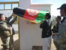 Inauguración de una escuela financiada por España en Afganistán