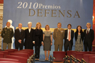 Entrega de los Premios de Defensa 2010 y del III Premio Idoia Rodríguez
