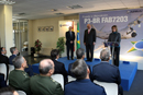 La ministra de Defenda durante su alocución