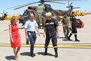La ministra de defensa visita las intalaciones de la Ume