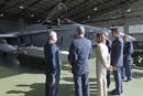 La ministra de Defensa, ha asistido en Zaragoza al regreso de los F-18 desplegados en Decimomannu (Cerdeña) integrados en la misión de la OTAN Unified Protector, en Libia