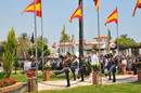 Homenaje a los caidos que dieron su vida por españa