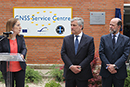 Inauguración del centro de servicios Galileo, Loyola de Palacio
