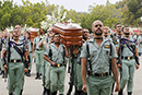 Funeral por los suboficiales de la Legión fallecidos en Almería