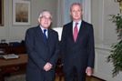 El ministro de Defensa junto con el Presidente del Consejo General del Poder Judicial