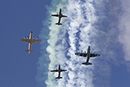 Por primera vez en tres años, se celebró un desfile aéreo