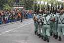 Público asistente al Desfile del Día de la Fiesta Nacional