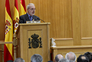 S.M. El Rey Felipe VI ha clausurado esta mañana, en el CESEDEN, el acto central que pone punto final a la celebración del 50 aniversario de la creación del centro.