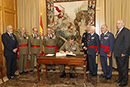 S.M. El Rey Felipe VI ha clausurado esta mañana, en el CESEDEN, el acto central que pone punto final a la celebración del 50 aniversario de la creación del centro.