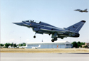 Armamento y Material - Ejército del Aire - EUROFIGTHER ATERRIZANDO EN LA BASE AÉREA DE GETAFE