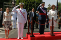 Autoridades - SAR Príncipe de Asturias - SS. AA. RR. LOS PRÍNCIPES DE ASTURIAS EN SEVILLA DURANTE EL ACTO DEL DÍA DE LAS FUERZAS ARMADAS