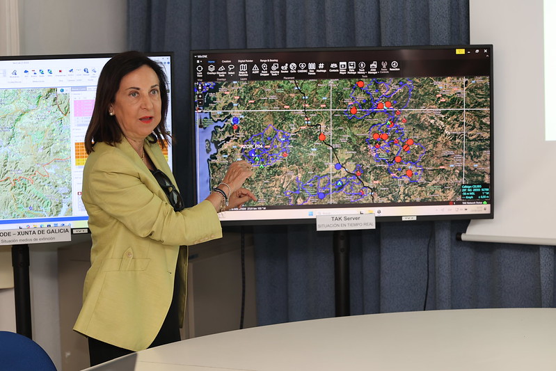 Robles pone en valor y agradece el esfuerzo de la Brigada 'Galicia' VII en la 'Operación Centinela Gallego'