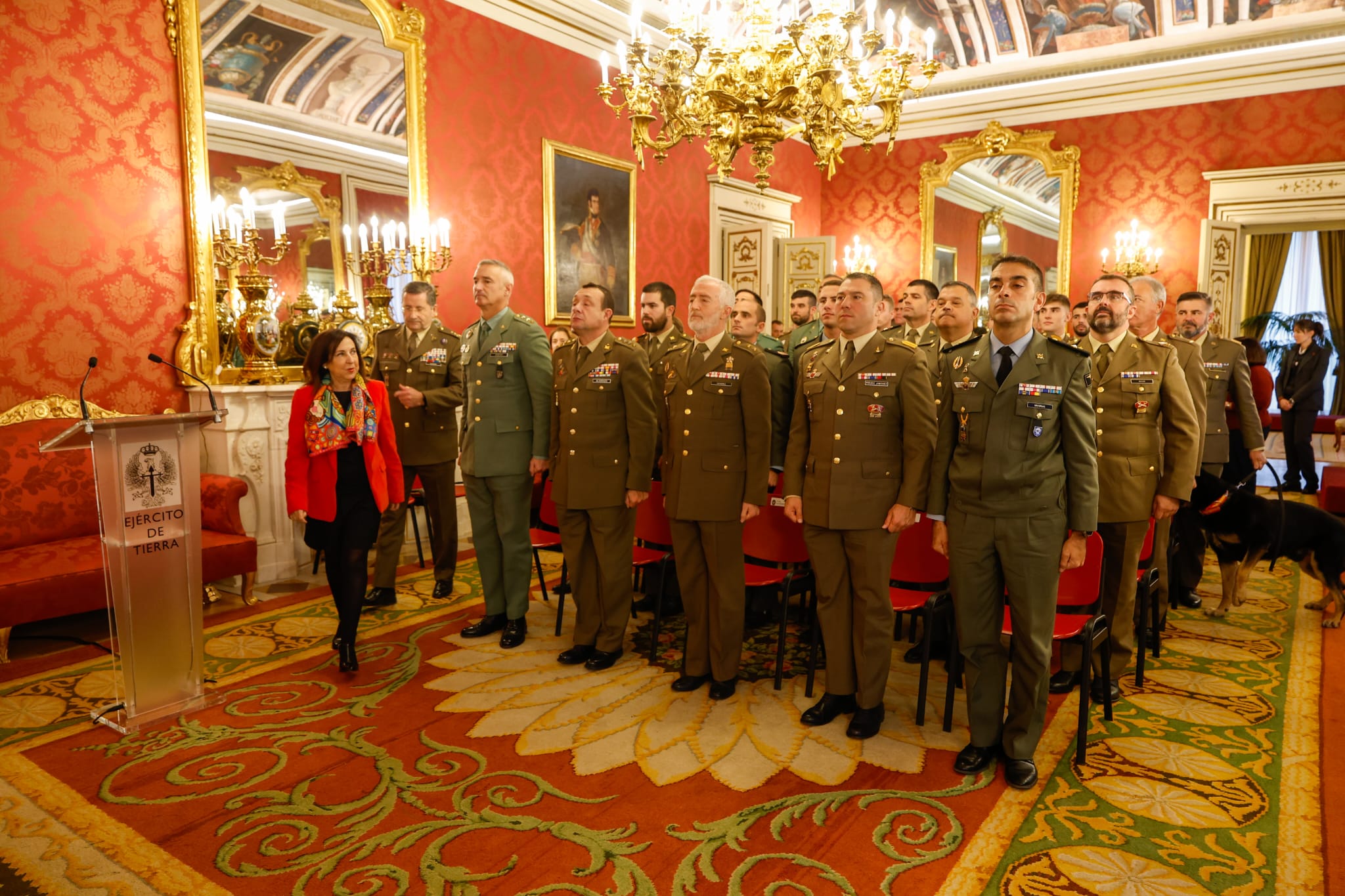 Robles rinde homenaje a los deportistas de alto nivel del Ejército de Tierra