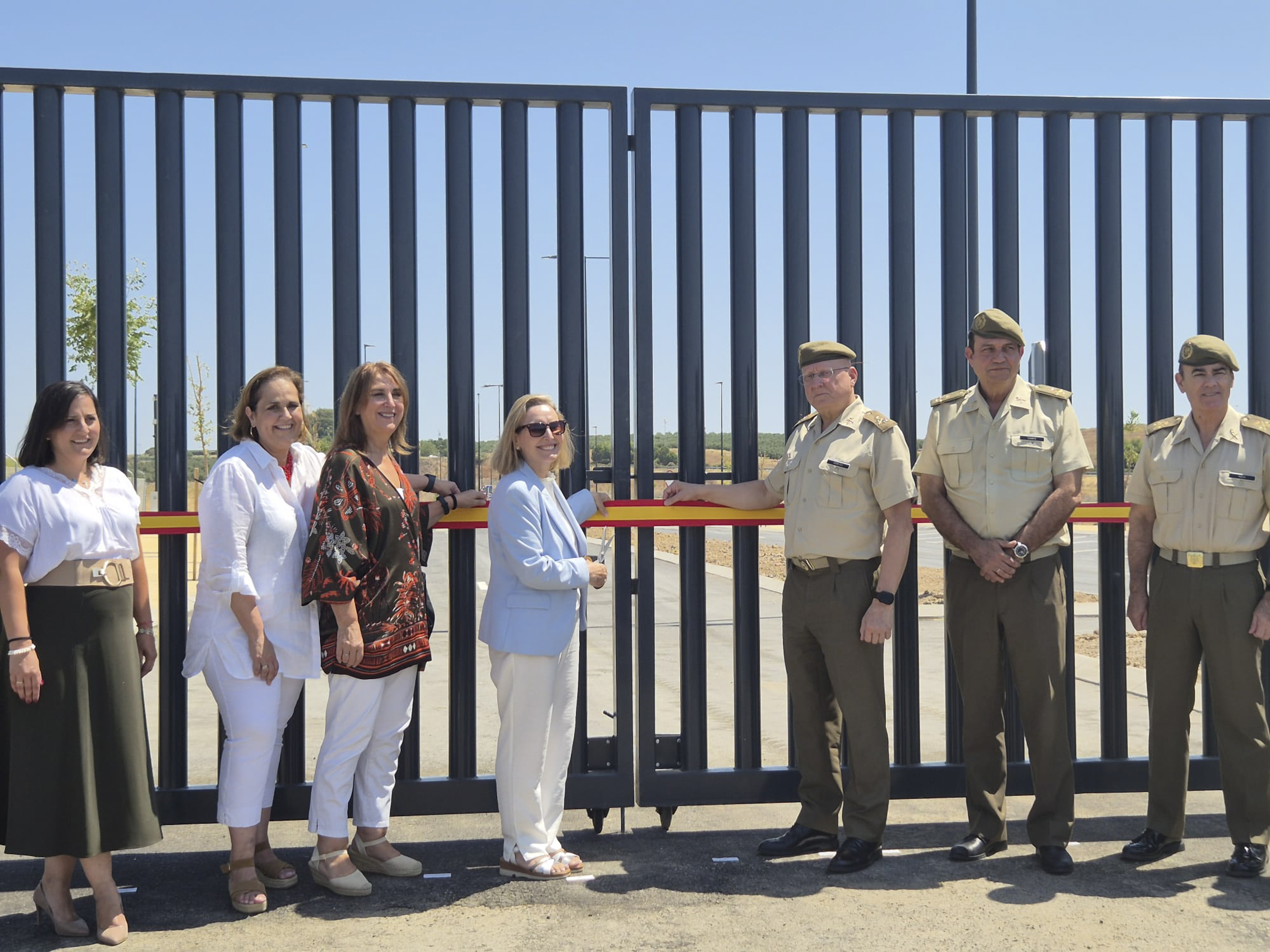 Recepción oficial de las obras que impulsan la nueva base logística militar en Córdoba