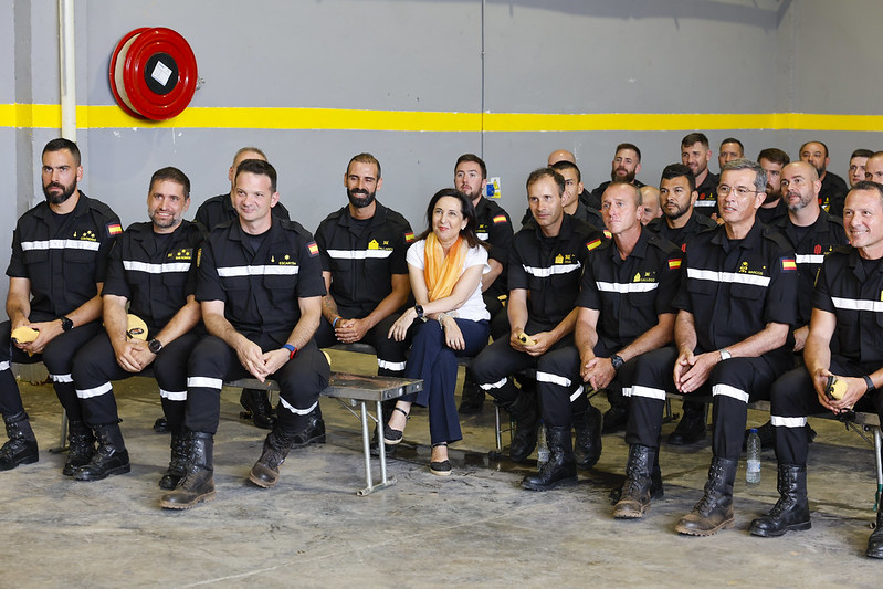 Margarita Robles: “Nunca España ni Valencia se lo va a poder agradecer lo suficiente