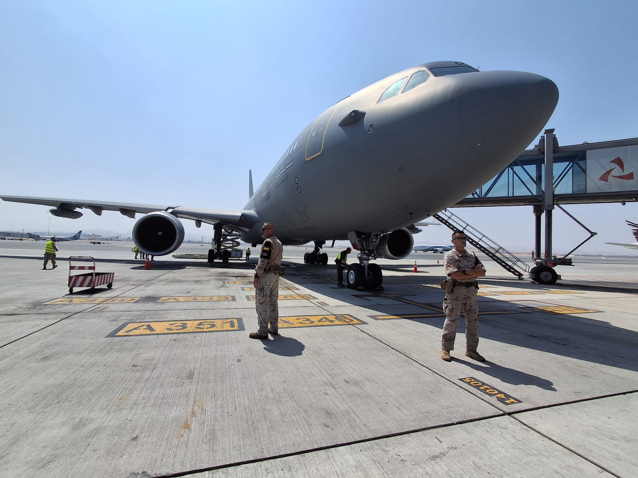 Ya vuela hacia España un segundo avión del Ejército del Aire y del Espacio con 237 españoles evacuados desde Oriente Medio