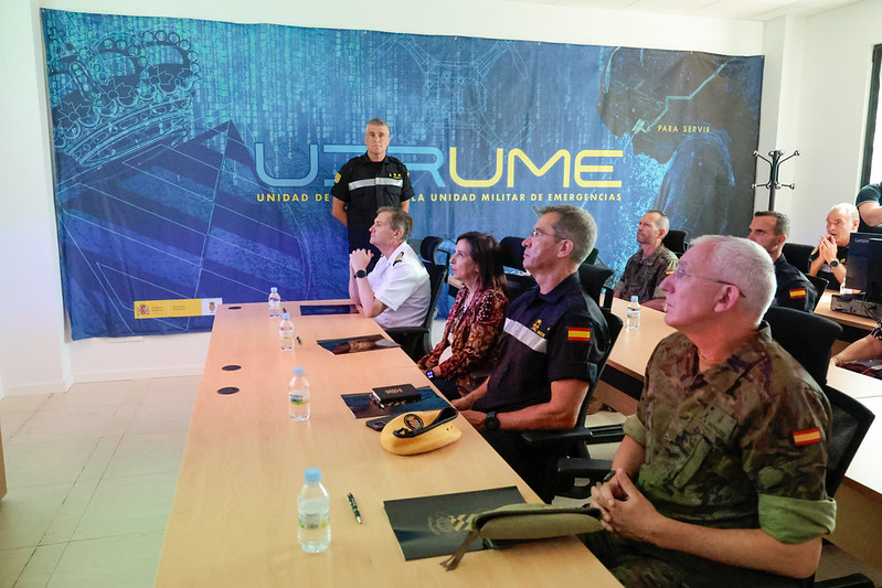 Capacidad multidominio y tecnología de primer nivel, claves de la Unidad de Drones de la UME