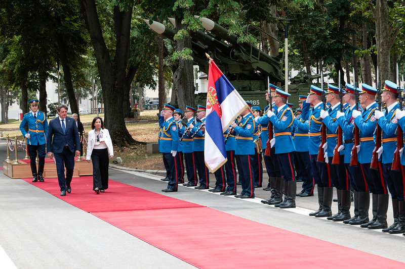 Visita a Serbia
