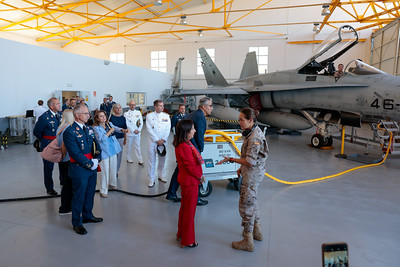 Visita de Margarita Robles a la ABA