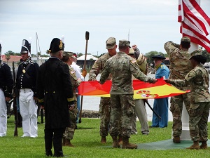 Ceremonia cambio Banderas