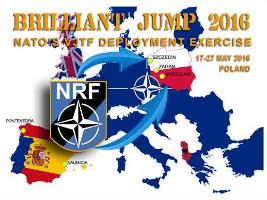 Emblema del Ejercicio Brilliant Jump 16