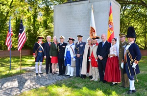 A view of the ceremony