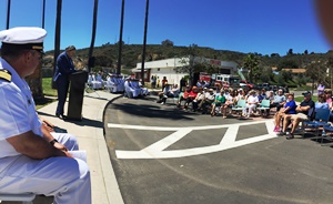 A snapshot of the ceremony