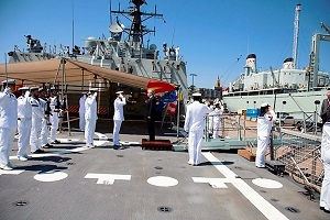 Honors to the Ambassador at his arrival