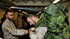 Probando material canadiense