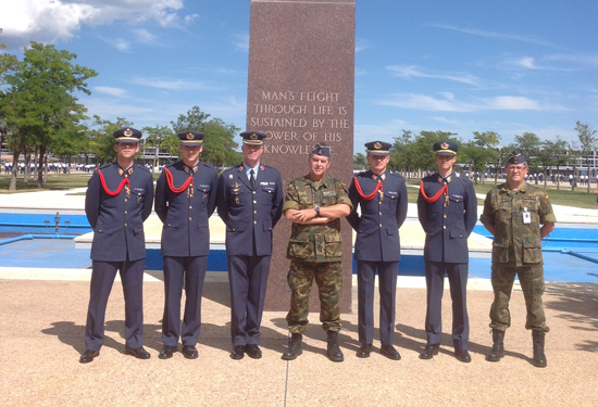 Jefe del Estado Mayor del Aire en la USAFA
