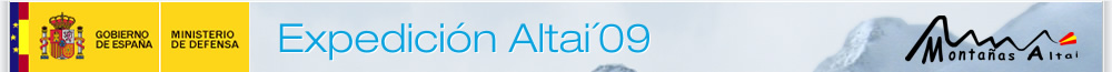 Ministerio de Defensa - Expedici�n Altai 2009