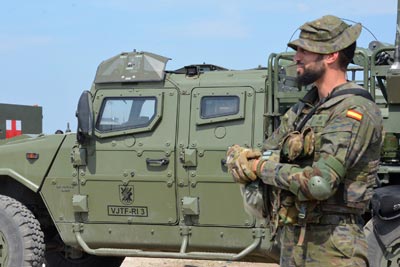 Brigada VTJF. Personal y equipo de la BRILAT